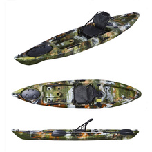 EU Popular Fishing Rowing Boat Factory Wholesale Single Sit on top Kayak with Accessories